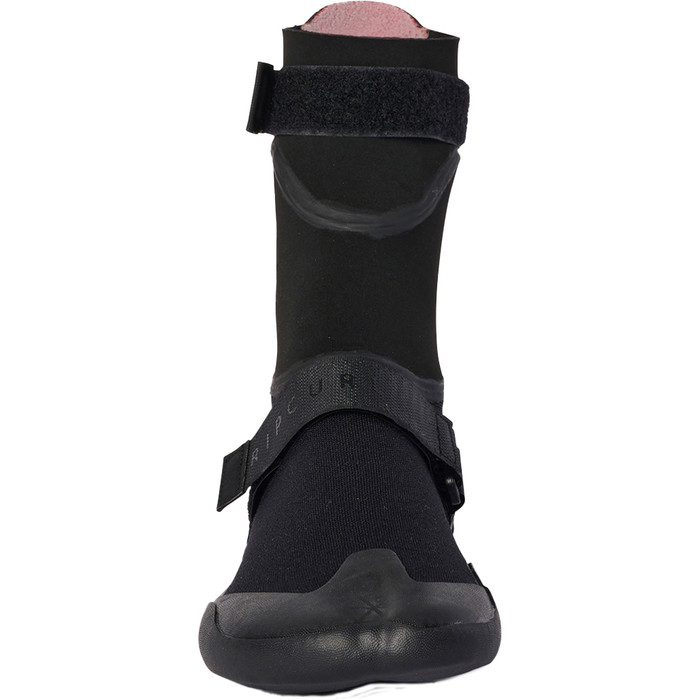 2024 Rip Curl Flashbomb Botas de traje de neopreno con puntera partida estrecha de 3 mm 118MSA - Negro